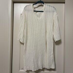 POL Cream Knit Sweater